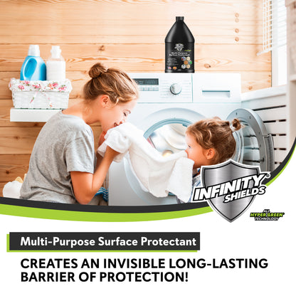 Infinity Shields® Multi-Purpose Bathroom Surface Protectant | Prevents & Blocks Staining From Mold & Mildew Longest-Lasting 32 oz